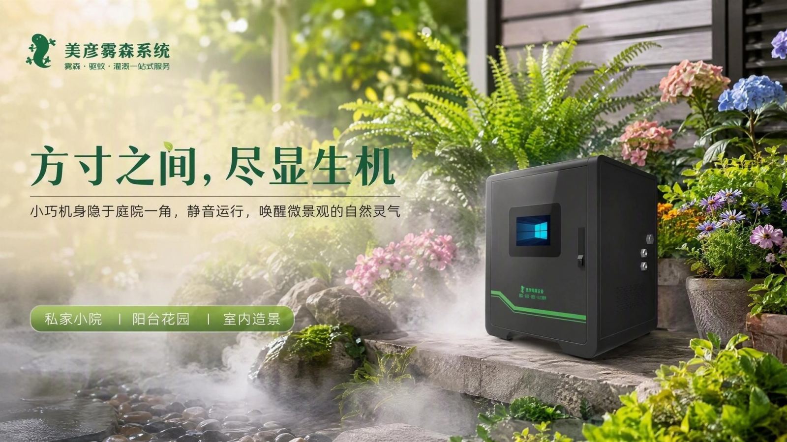 白银高压微雾主机